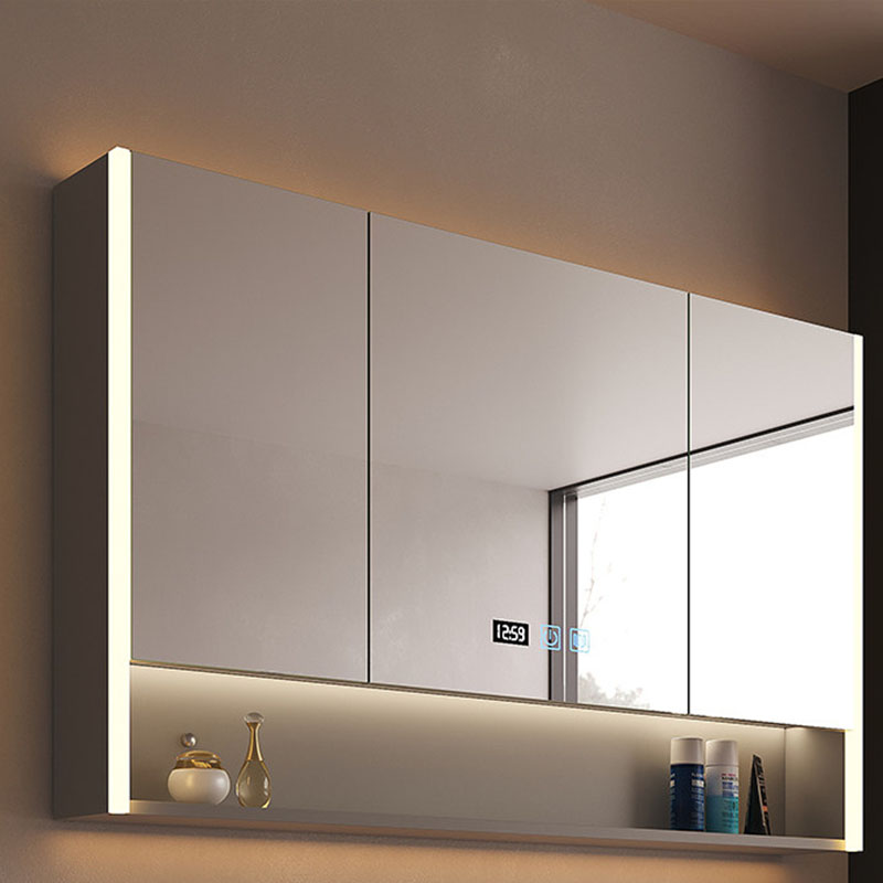 Home Bathroom Organizer - Lüks Modern Banyo Dolabı Ahşap Dekorasyonlar