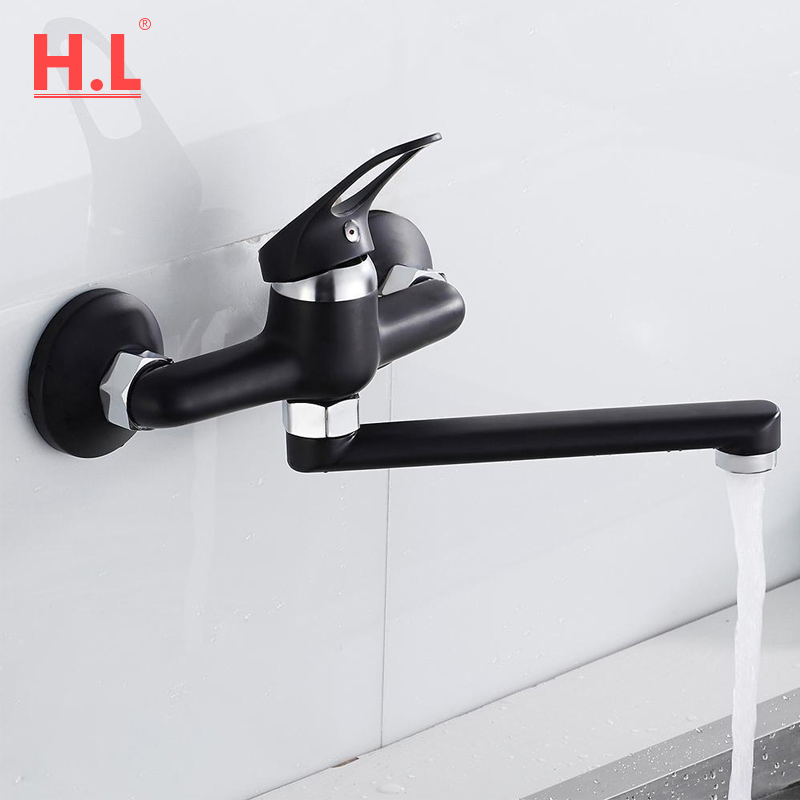 Basin Mixer Tap - Mutfak Musluk Mikserler Duvara Monte Tek