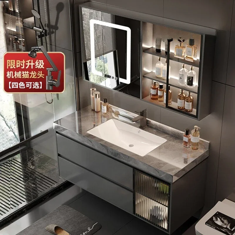 Lüks Banyo Dolabı, Seramik Lav - Home Bathroom Vanity Combo incelemesi ve fiyatı