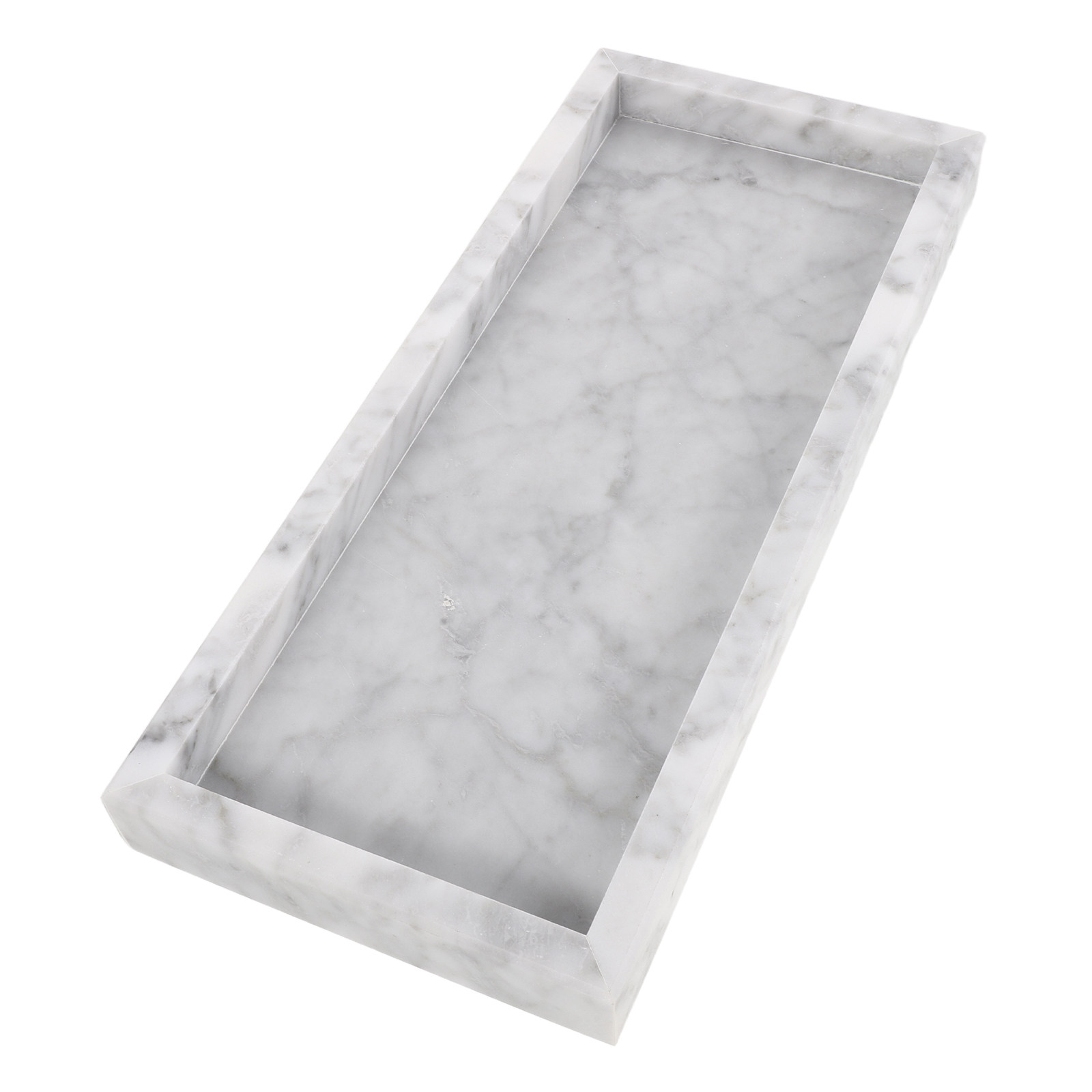 12x5 Dikdörtgen Mermer Tepsi,  - Home Bathroom Organizer incelemesi ve fiyatı