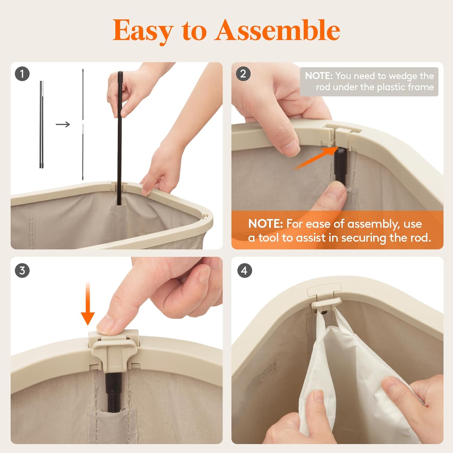 Ekstra Büyük Plastik Çamaşır S - Home Essentials Bathroom Storage incelemesi ve fiyatı