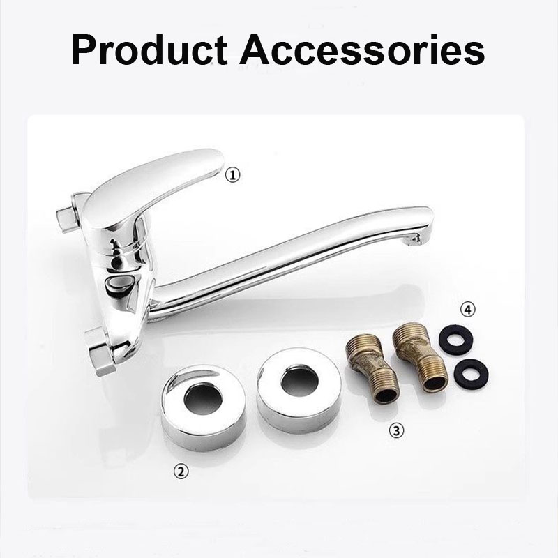 Duvara Monte Mutfak Musluk Çif - Basin Mixer Tap incelemesi ve fiyatı