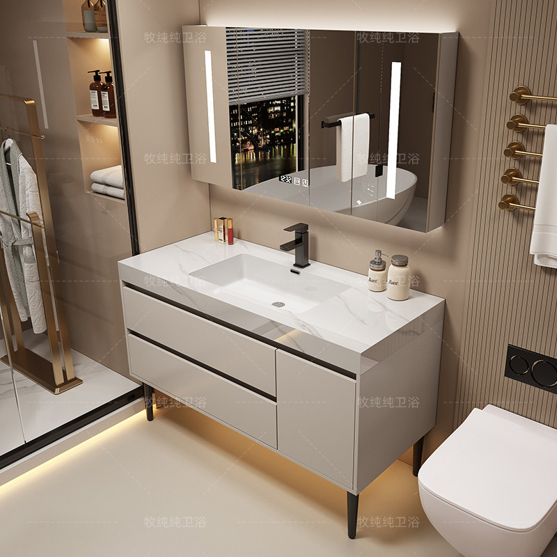 Ayna Üstü Banyo Dolabı Bölmele - Home Bathroom Vanity Combo incelemesi ve fiyatı